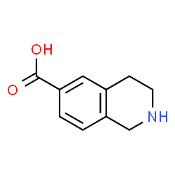 ChemSpider 2D Image | 1,2,3,4-Tetrahydro-6-isoquinolinecarboxylic acid | C10H11NO2