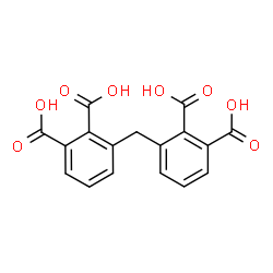 ChemSpider 2D Image | 3,3'-Methylenediphthalic acid | C17H12O8