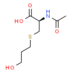 ChemSpider 2D Image | N-Acetyl-S-(3-hydroxypropyl)-L-cysteine | C8H15NO4S