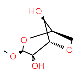 ChemSpider 2D Image | Methyl 3,6-anhydro-alpha-D-talopyranoside | C7H12O5