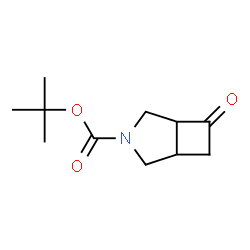 ChemSpider 2D Image | 3-Boc-6-oxo-3-azabicyclo[3.2.0]heptane | C11H17NO3