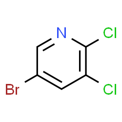 ChemSpider 2D Image | 5-Brom-2,3-dichlorpyridin | C5H2BrCl2N