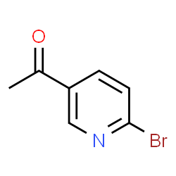 ChemSpider 2D Image | 3-acetyl-6-bromopyridine | C7H6BrNO