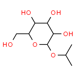 ChemSpider 2D Image | Isopropyl hexopyranoside | C9H18O6