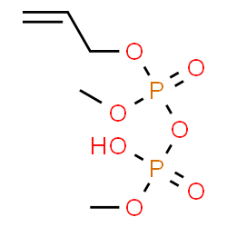 ChemSpider 2D Image | Allyl dimethyl hydrogen diphosphate | C5H12O7P2