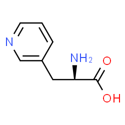 ChemSpider 2D Image | 3-(3-Pyridinyl)alanine | C8H10N2O2