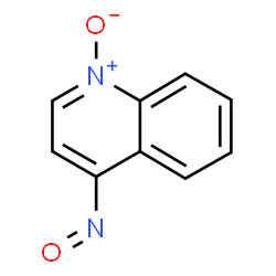 ChemSpider 2D Image | 4-Nitrosoquinoline 1-oxide | C9H6N2O2