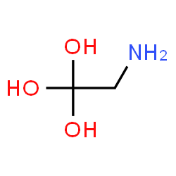 ChemSpider 2D Image | 2-Amino-1,1,1-ethanetriol | C2H7NO3