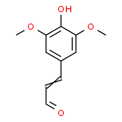 ChemSpider 2D Image | sinapaldehyde | C11H12O4