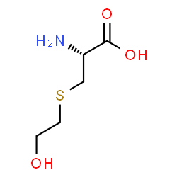 ChemSpider 2D Image | Hydroxyethylcysteine | C5H11NO3S