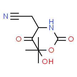 ChemSpider 2D Image | 3-Cyano-2-({[(2-methyl-2-propanyl)oxy]carbonyl}amino)propanoic acid | C9H14N2O4