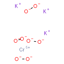 ChemSpider 2D Image | tripotassium chromium(+5) cation tetraperoxide | CrK3O8