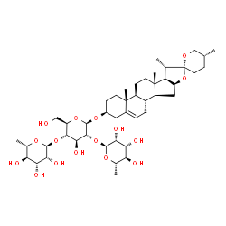 ChemSpider 2D Image | Dioscin | C45H72O16