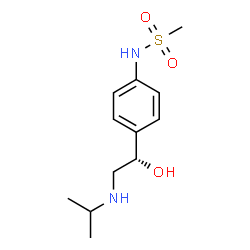 ChemSpider 2D Image | Dexsotalol | C12H20N2O3S