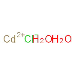 ChemSpider 2D Image | cadmium(+2) cation chloride dihydrate | H4CdClO2