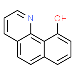 ChemSpider 2D Image | Benzo[h]quinolin-10-ol | C13H9NO