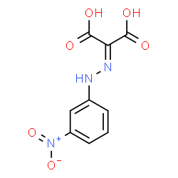 ChemSpider 2D Image | [(3-Nitrophenyl)hydrazono]malonic acid | C9H7N3O6