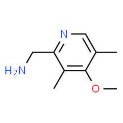 ChemSpider 2D Image | 1-(4-Methoxy-3,5-dimethyl-2-pyridinyl)methanamine | C9H14N2O