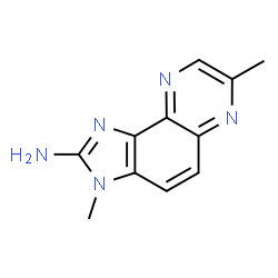 ChemSpider 2D Image | 8-DEMETHYL-7-METHYL MEIQX | C11H11N5