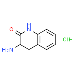 ChemSpider 2D Image | 3-Amino-3,4-dihydro-2(1H)-quinolinone hydrochloride (1:1) | C9H11ClN2O