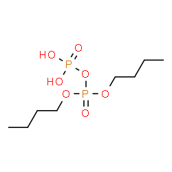 ChemSpider 2D Image | Diphosphoric acid, dibutyl ester | C8H20O7P2