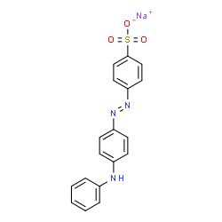 ChemSpider 2D Image | Orange IV | C18H14N3NaO3S
