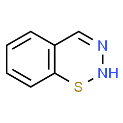 ChemSpider 2D Image | Benzothiadiazine | C7H6N2S