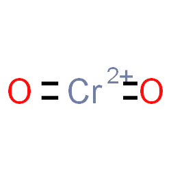 ChemSpider 2D Image | Dioxochromium(2+) | CrO2
