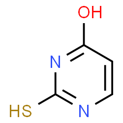 ChemSpider 2D Image | 2-Thiouracil | C4H4N2OS