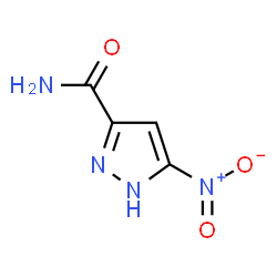 ChemSpider 2D Image | 5-Nitro-1H-pyrazole-3-carboxamide | C4H4N4O3