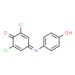 ChemSpider 2D Image | 2,6-DICHLOROPHENOLINDOPHENOL | C12H7Cl2NO2