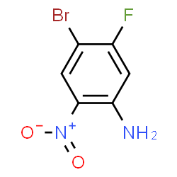 ChemSpider 2D Image | 4-Bromo-5-fluoro-2-nitroaniline | C6H4BrFN2O2