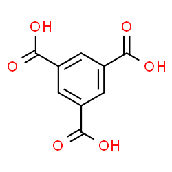 ChemSpider 2D Image | Trimesic acid | C9H6O6