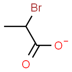 ChemSpider 2D Image | 2-Bromopropanoate | C3H4BrO2