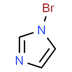 ChemSpider 2D Image | 1-Bromo-1H-imidazole | C3H3BrN2