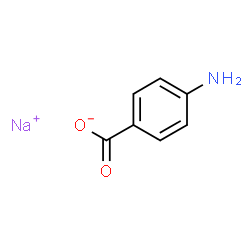 ChemSpider 2D Image | aminobenzoate sodium | C7H6NNaO2