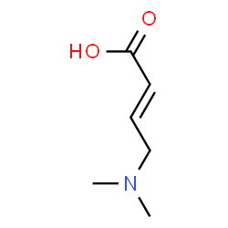 ChemSpider 2D Image | 4-(Dimethylamino)but-2-enoic acid | C6H11NO2