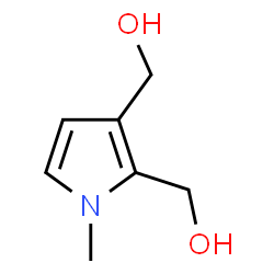 ChemSpider 2D Image | (1-Methyl-1H-pyrrole-2,3-diyl)dimethanol | C7H11NO2