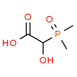ChemSpider 2D Image | (Dimethylphosphoryl)(hydroxy)acetic acid | C4H9O4P