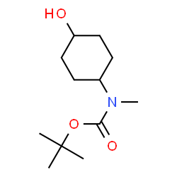 ChemSpider 2D Image | 2-Methyl-2-propanyl (4-hydroxycyclohexyl)methylcarbamate | C12H23NO3
