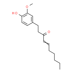 ChemSpider 2D Image | [6]-Shogaol | C17H24O3