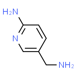ChemSpider 2D Image | 2-Amino-5-aminomethylpyridine | C6H9N3