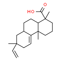 ChemSpider 2D Image | Pimara-9(11),15-dien-18-oic acid | C20H30O2