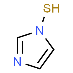 ChemSpider 2D Image | Mercaptoimidazole | C3H4N2S