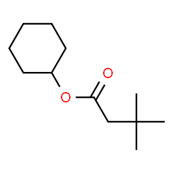 ChemSpider 2D Image | Cyclohexyl 3,3-dimethylbutanoate | C12H22O2