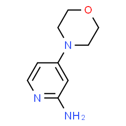 ChemSpider 2D Image | 4-(4-Morpholinyl)-2-pyridinamine | C9H13N3O