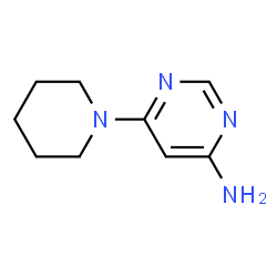 ChemSpider 2D Image | 4-Amino-6-piperidinopyrimidine | C9H14N4
