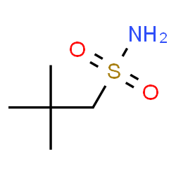 ChemSpider 2D Image | 2,2-Dimethyl-1-propanesulfonamide | C5H13NO2S