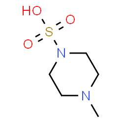 ChemSpider 2D Image | 4-Methyl-1-piperazinesulfonic acid | C5H12N2O3S