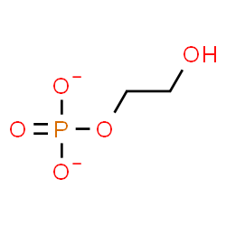 ChemSpider 2D Image | 2-Hydroxyethyl phosphate | C2H5O5P
